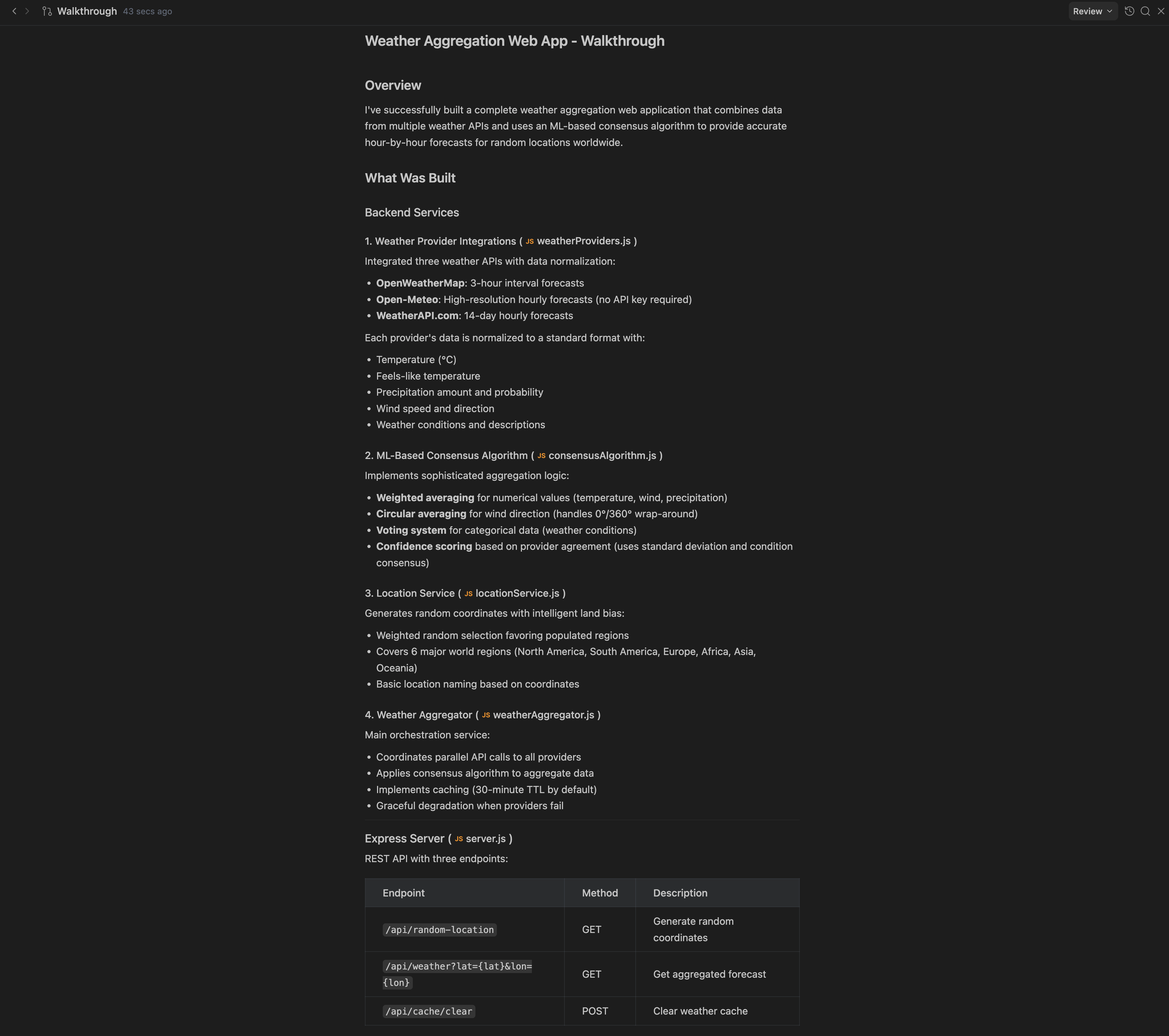Walkthrough